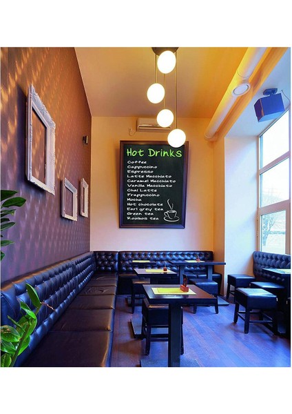 Cam Kalemi Ayna Kalemi Yazı Tahtası Kalemi Kalın Uçlu Siyah Mağaza Camı Kalemi Likit T