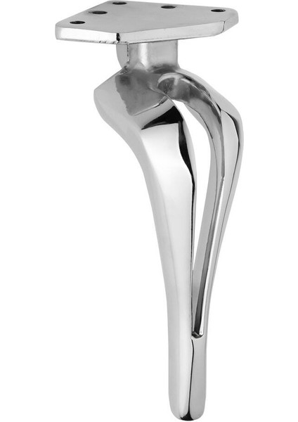 Krom Metal Mobilya Dolap Koltuk Tv Ünitesi Ayakları 16 cm Robot Süpürgeye Uygun Kahverengi Tekli modelleri