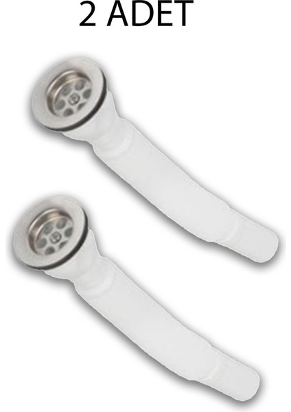 Körüklü Lavabo Sifonu Lavabo Gider Borusu 2 Adet Tesisat Malzemeleri 2 Adet Tr