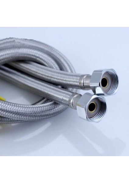 70 cm Su Flex Hortum 3/8-3/8(Klozet Bağlantı Hortumu) Tesisat Malzemeleri