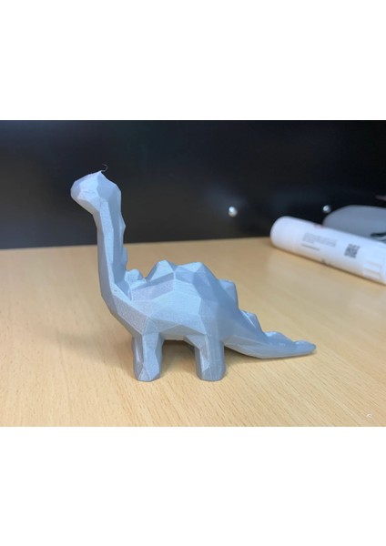 Düşük Poli Sevimli Dinozor Oyuncak (Özelleştirilebilir Tasarım)