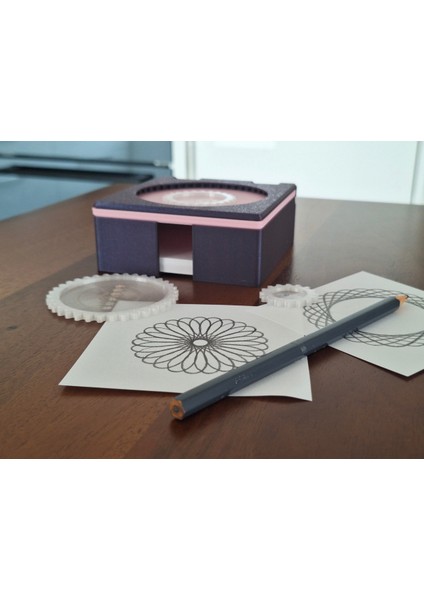 Spirograph ile Dağıtıcıya Dikkat Edin modelleri