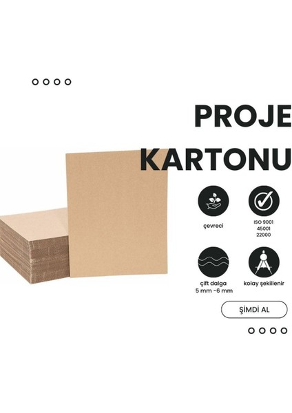 50X70 cm Kalın (6 Mm) Oluklu Mukavva Karton 10 Adet Kahverengi 50 x 70 cm 10'lu Çeyiz&paket Kağıdı T indirimleri