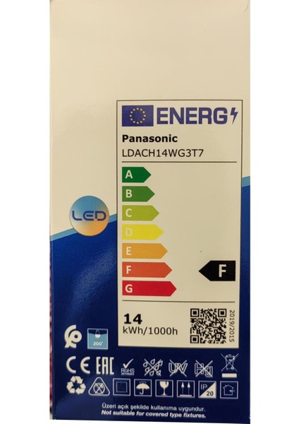 14W 4000 Kelvin Ilık Beyaz Sarı ve Beyazın Arası Renk Yüksek Işık Göz Yormaz Tekli Gün Işığı E27 LED fırsatları