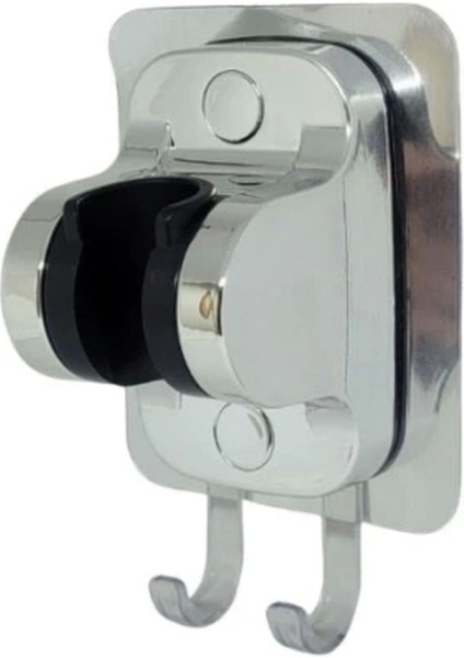 Duvara Monte Çok Amaçlı Banyo Askısı Gri Banyo Duş Rafı Yapışkanlı Montaj Türü Sayesinde Delik Açmad fırsatları