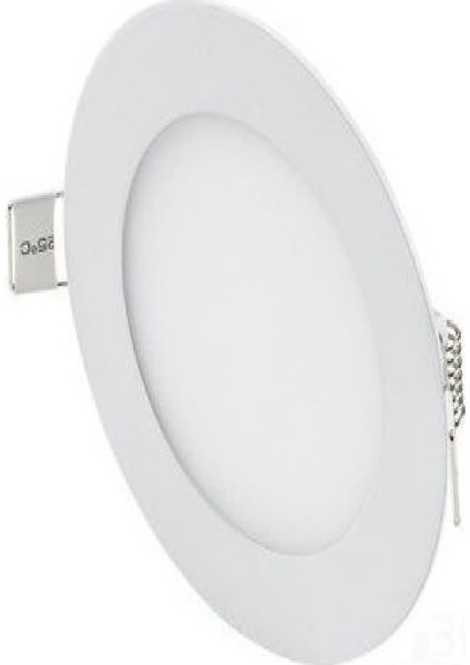 CT-5144-G Panel LED Slim Yuvarlak Spot 3 W 3000K Gun Işığı Beyaz Gövde Yok Gün Işığı E14 4 Watt 18B7
