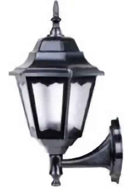 Altıgen Duvar Bahçe Aplik Ampül Hariç Tr