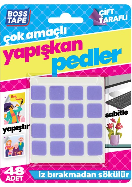 Çift Taraflı Balon, Poster, Kağıt, Doğum Günü Süsü Yapıştırma Bandı Hızlı Yapıştırıcı