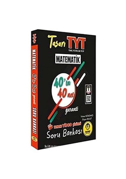 Tyt Matematik 40'ta 40 Net Soru Bankası + Yapışkanlı Not Kağıdı