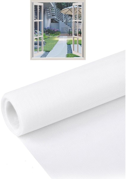 Pencere Sinekliği 130X150 cm Böcek Örümcek Koruma Perdesi Arı Sivrisinek Engelleyici Tel Cibinlik 10