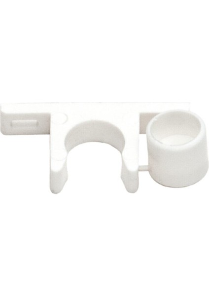 Mobilya Dolap Kapağı Plastik Çıt Çıt (10 Adet) E0122 Mobilya Kilitleri Beyaz