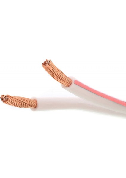 2 x 0,75 Kordon Kablo Beyaz 5 Metre fiyatları