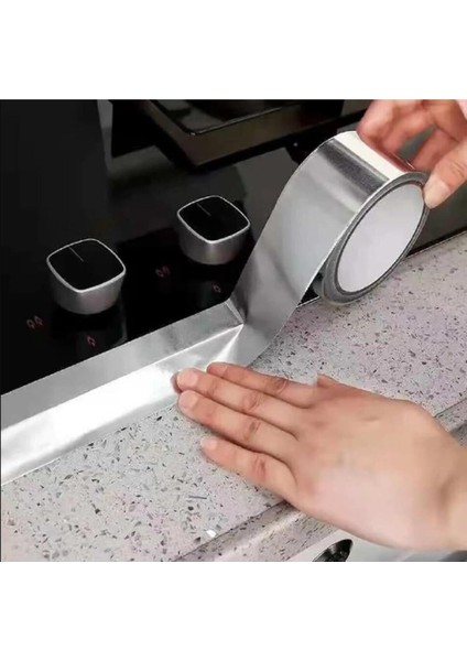 Kendinden Yapışkanlı Alüminyum Su Sızdırmaz Yanmaz Bant 5m Izolasyon Bandı Gümüş Cn modelleri