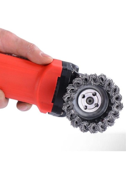 Burgulu Telli Çanak Fırça M14 Vidalı 75 mm (5131) fırsatları