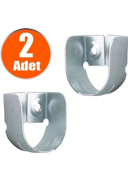 Nobel Askı Flanşı 2 Delikli Dolap Elbise Askı Aparatı (2 Adet) Dolap Içi Düzenleyiciler fiyatları