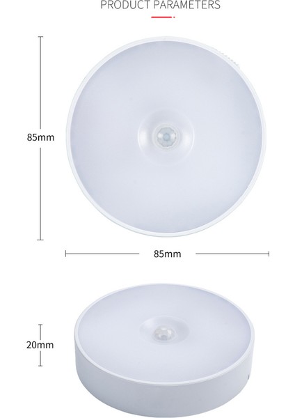 Sensörlü LED Kabin Işık Aydınlatma Şarjlı Mıknatıslı Sensörlü Lamba Açılıp Kapanabilir CT5180 Var Gü fiyatları