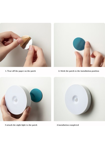 Sensörlü LED Kabin Işık Aydınlatma Şarjlı Mıknatıslı Sensörlü Lamba Açılıp Kapanabilir CT5180 Var Gü