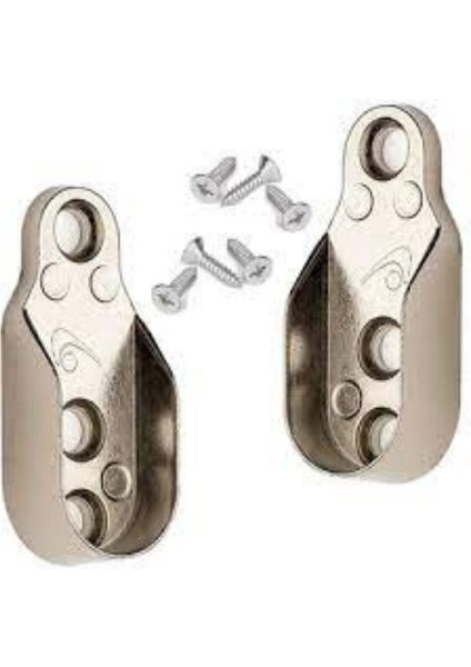 Oval Alüminyum 82 cm Dolap Içi Oval Askı Borusu - 2 Adet Flanş - Montaj Vidaları Mobilya Profilleri modelleri