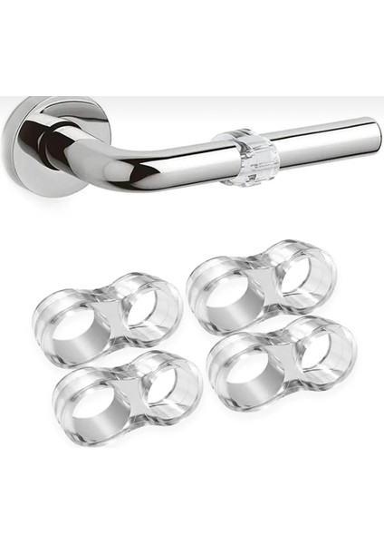 Kapı Kolu Stoperi 4’lü Silikon Duvara Çarpma Önleyici Tr modelleri