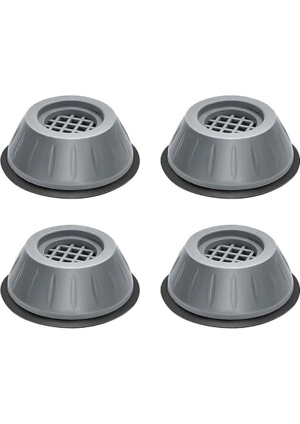 4 Adet Çamaşır Bulaşık Makinası Buzdolabı Yükseltici 4'lü Makine Altlığı Titreşim Önleyici Gri 4'lü fiyatları