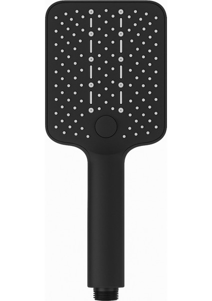 Vera Kare 4 Fonksiyonlu Ultra Lüx Duş Başlığı El Duşu Duş Başlığı Siyah Plastik Cn modelleri