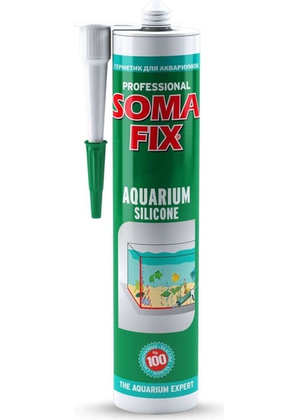 Somafix S220 280 ml Akvaryum Silikonu Hızlı Yapıştırıcı Şeffaf Tr