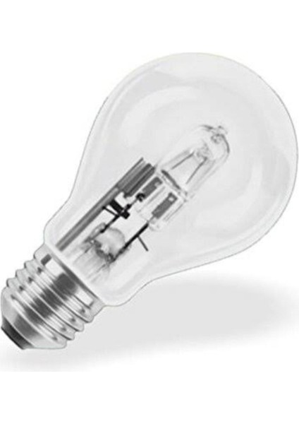 42WATT=60WATT Eşdeğer E27 Duylu Şeffaf Halogen Klasik Ampul Gün Işığı E27 Halogen Ampul 42 Watt Var fiyatları