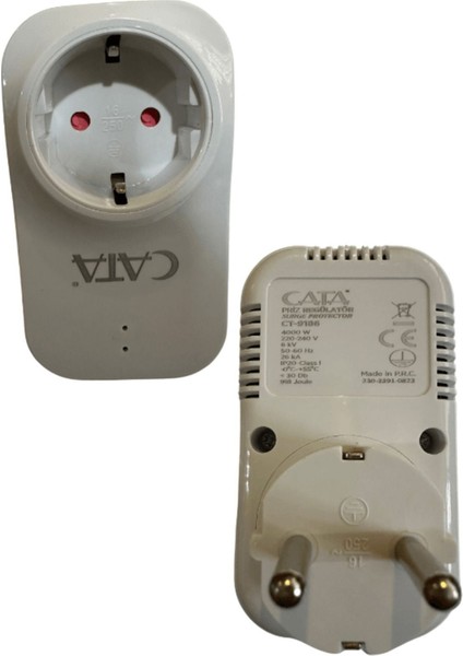 CT-9186 Akım ve Çocuk Korumalı Tekli Kablosuz Priz 1 0 - 2 M Yok Fiş Priz Var Beyaz fiyatları