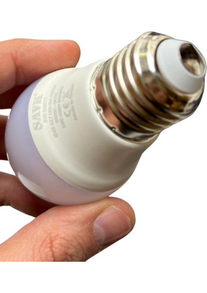 Şavk 4W (40W) 6500K (Beyaz Işık) E27 Duylu LED Top Ampul Tekli Beyaz Işık E14 LED Ampul 0 - 250 Watt fırsatları