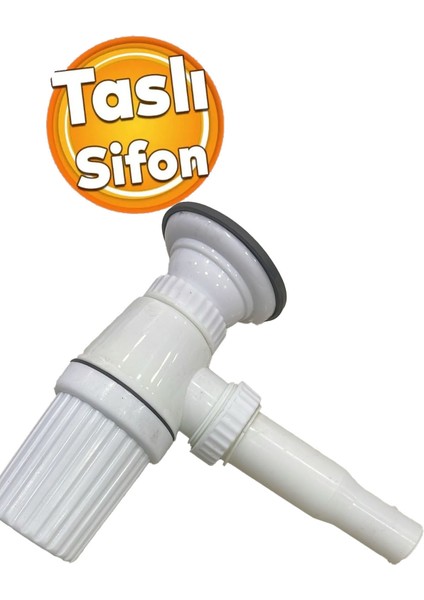 Taslı Lavabo Sifonu Gider Borusu