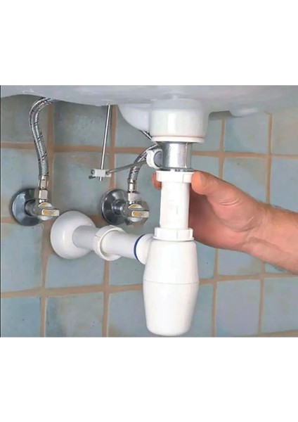 Taslı Lavabo Sifonu Gider Borusu fiyatları