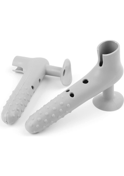 2 Adet Silikon Vantuzlu Kapı Kolu Kılıfı ,duvar Koruma Mobilya Kulpları Gri Hk fırsatları