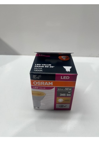 GU10 Duylu 6,9 W LED Ampul 1800 Kelvin Amber Işık Tekli Sarı Işık GU10 LED Ampul 6,5 Watt Yok A'dan modelleri