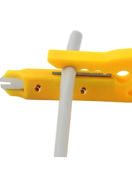 Kablo Sıyırma Tel Kesici Sıkma Aracı Utp/stp Bıçak Crimper Pense Mini Taşınabilir Sarı Renk Cn fiyatları