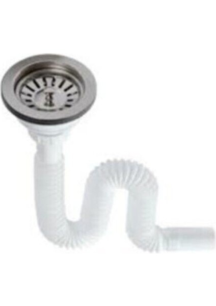 Çöpmak Körüklü Sifon Lavabo Sifonu