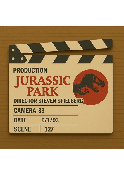 Jurassic Park Film Clapper fiyatları