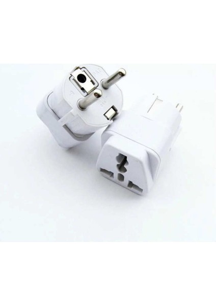 Yeni Model Seyahat Tipi Universal Çoklu Priz Adaptörü Amerikan Priz Dönüştürücü Beyaz Belirtilmemiş fırsatları
