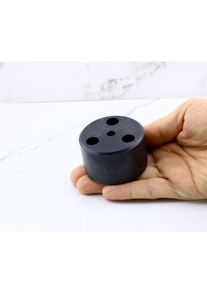 Mobilya Ayak Yükseltici Baza Ayağı Koltuk Kanepe Altı Puf Ayakları Yükseklik=3.7 cm Siyah 10 Adet Si indirimleri