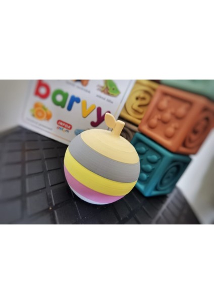 Apple 3D Montessori Yapboz Bulmaca (Özelleştirilebilir Tasarım)