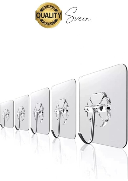 Özel Üretim 10 Adet Kendinden Yapışkanlı Askı Şeffaf Güçlü Anahtar Kapı Duvar Metal Kanca Çok Amaçlı modelleri