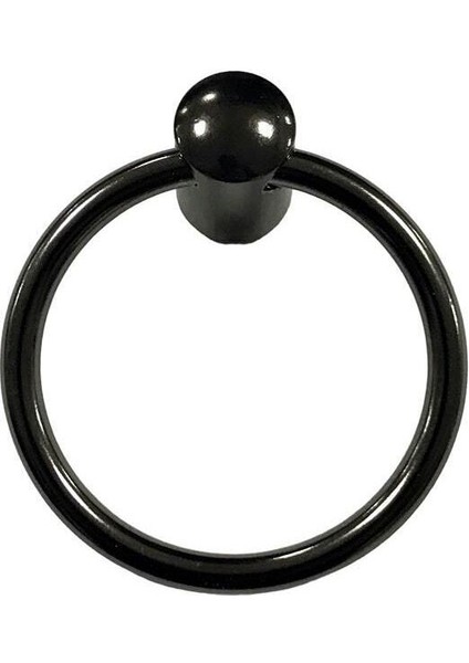 Halka Sarkaç Füme Tek Vidalı Mobilya Kulp Düğme Mobilya Kulpları Beyaz