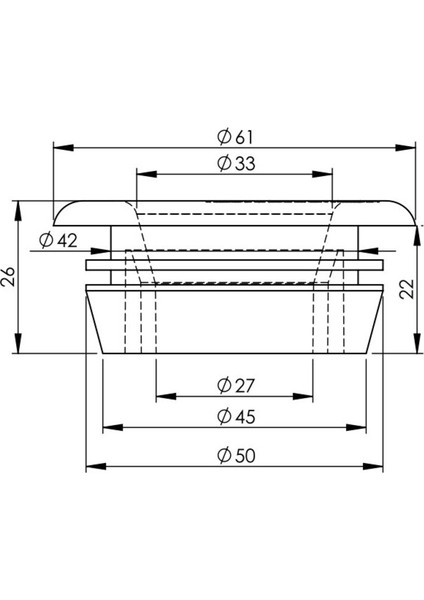 Ø48-32 mm 1 1/4“ T1 Hela Taşı Contası Musluk Contası fiyatları