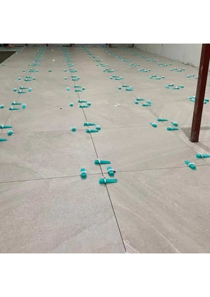 Fayans Seramik Seviye Tespit Derz Artısı Klipsi 2 mm 200 Adet Şeffaf fırsatları