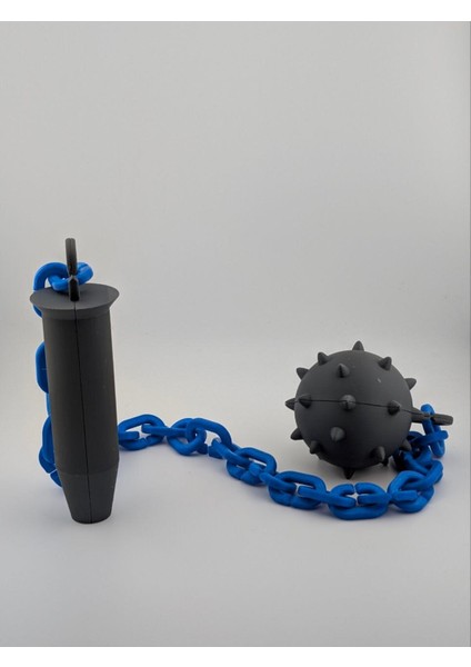 3D Baskılı Flail Oyuncak - Modüler Zincir ve Güçlü Sap fırsatları
