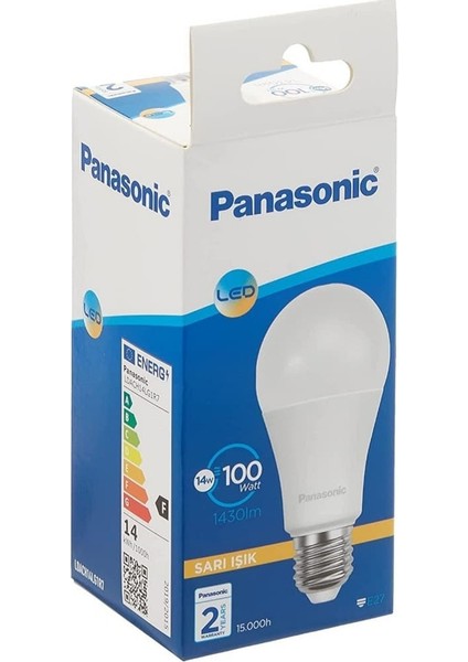 LED Lamba 14W-100W E27 1430 Lümen Sarı Işık Tekli Sarı Işık E27 LED Ampul 14 Watt Yok A'dan G'ye F C fiyatları