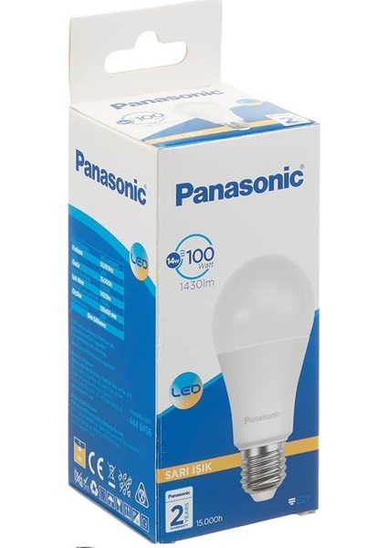 LED Lamba 14W-100W E27 1430 Lümen Sarı Işık Tekli Sarı Işık E27 LED Ampul 14 Watt Yok A'dan G'ye F C fırsatları