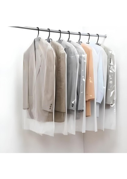 Elbise Poşeti - 60 x 90 cm Koruyucu Naylon Torba 50 Adet 60 x 90 Tr