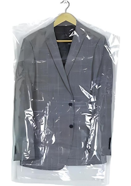 Elbise Poşeti - 60 x 90 cm Koruyucu Naylon Torba 50 Adet 60 x 90 Tr