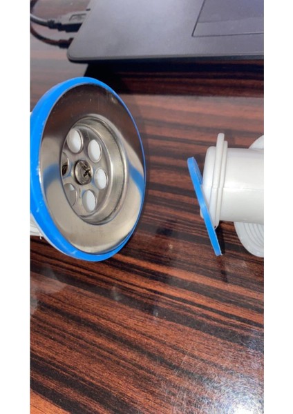 Körüklü Tahliye Taslı Lavabo Evye Sifonu - Depolu Lavabo Evye Gider Borusu 75 cm Gırtlak modelleri