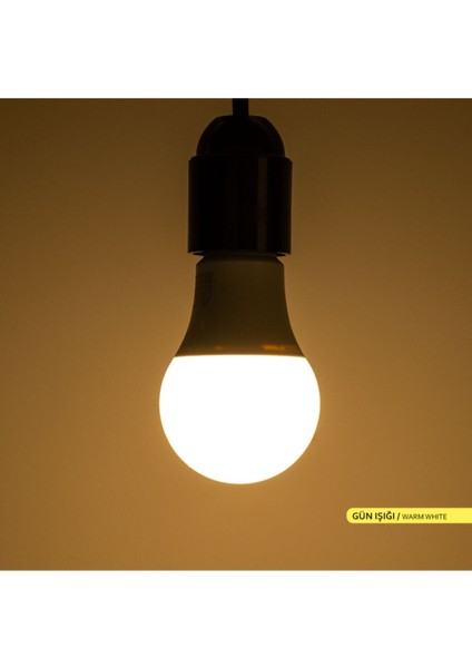 A60 LED Ampul 3000K Gün Işığı 800LM 9W E27 Gün Işığı E27 LED Ampul 9 Watt Yok A'dan G'ye A 94AA2EEA- modelleri